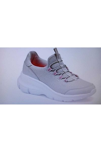Kinetix Plazo Tx W Casual Sneakers (Grey/Cherry