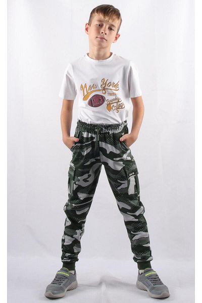 ALEXANDERGARDI CAMOUFLAGE JOGGER PANTS WITH CARGO POCKET (C21-72100)