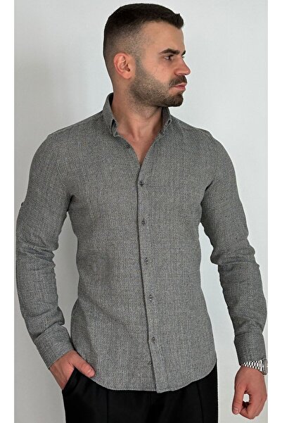 OBOYBEYCOLLECTİON SLIM FIT SLIM CUT MEN'S SHIRT