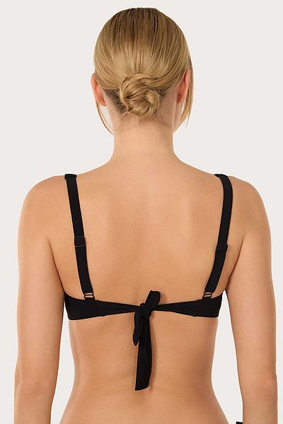 AYYILDIZ 63558 Top bikini sportiv negru