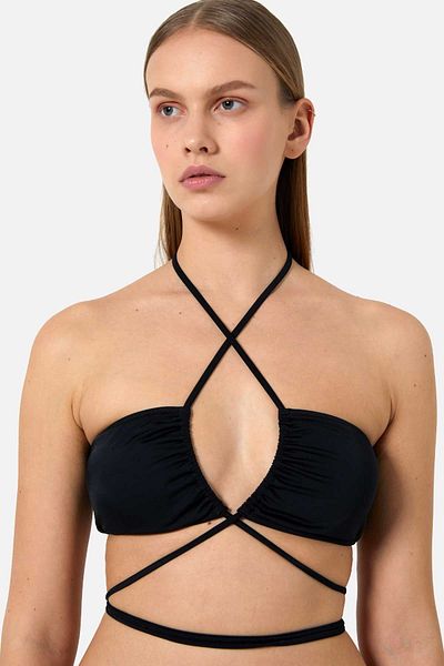 AYYILDIZ 63559 Black Bikini Top