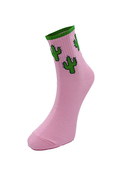 Solonine Комплект от 5 първокласни спортни чорапи с шарки