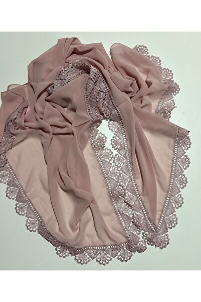 APAYDIN ÇEYİZ İğne Oyası Makina İşi Namaz Örtüsü, Mevlüt Örtüsü Pudra Renk