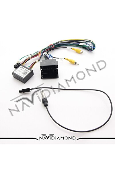 NAVİDİAMOND ÖZER ELEKTRONİK VOLKSWAGEN PASSAT B8 METALİK GRİ ANDROID TEYP ÇERÇEVE (10 INCH) - SOKET - CANBUS