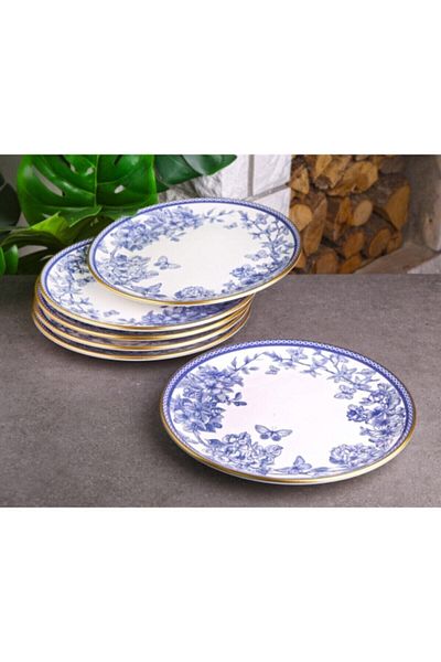 Laviss Gönül Ceramic Serving Plate 6 Li G4185