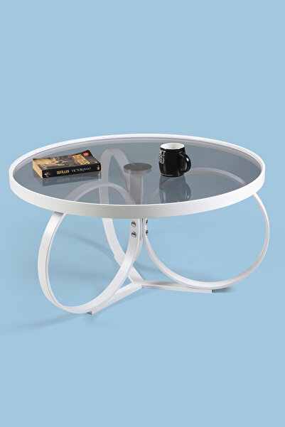 Eymense Marry Beyaz Orta Sehpa