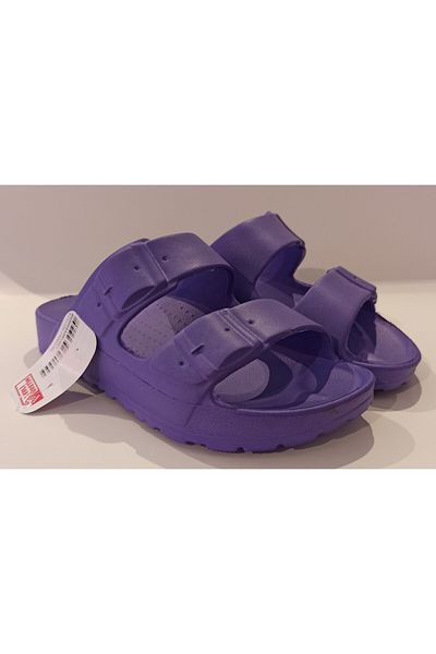 GEZER Potrivire îngustă, talpă anatomică, foarte ușoară, rezistentă la apă, pentru femei, piscină, mare, plajă, acasă, casă, papuci de stradă Eva
