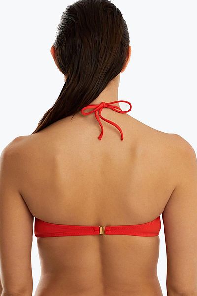 AYYILDIZ 63541 Pomegranate Strapless Bikini Top