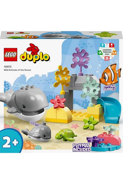 LEGO ® DUPLO® Wild Ocean Animals 10972 - Building Set for Kids Ages 2 and Up (32 Pieces)