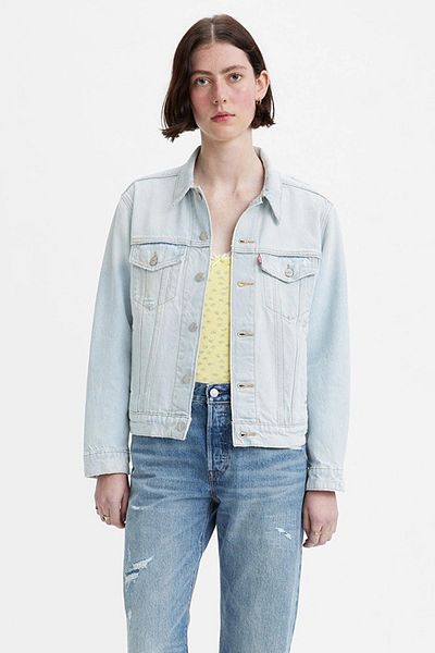 Levi's Jachetă de blugi din bumbac, cu croiala largi, JACHETĂ DE BLUGI 29944