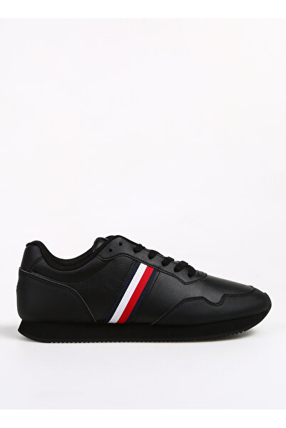 Tommy Hilfiger Tommy Hilfiger Μαύρα Ανδρικά Αθλητικά Παπούτσια