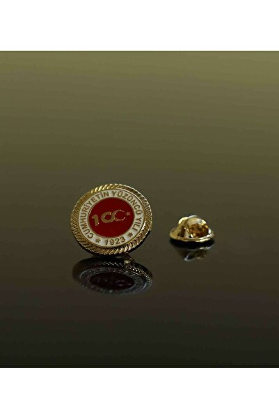 Kuker Madeni Eşya Türkiye 100. Yıl Rozeti