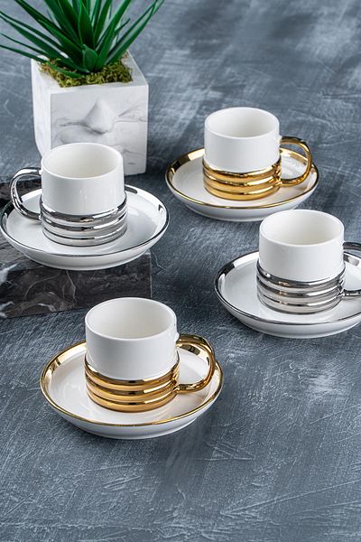 ACAR Vega Set of 6 Coffee Cups - 90 ml