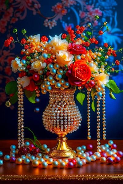 dialands Colorful Flowers 40X60Cm-Dm0042