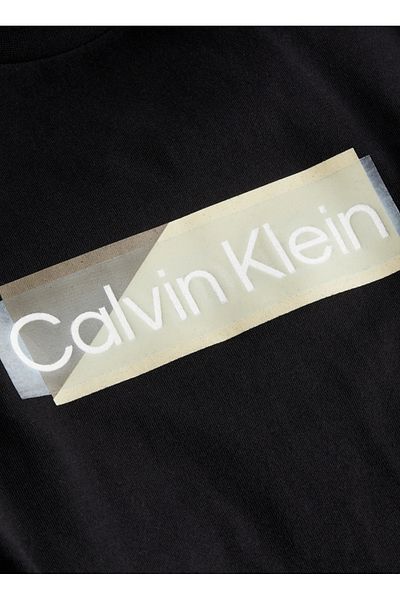 Calvin Klein Crew Neck Black Men's T-Shirt K10K111845BEH