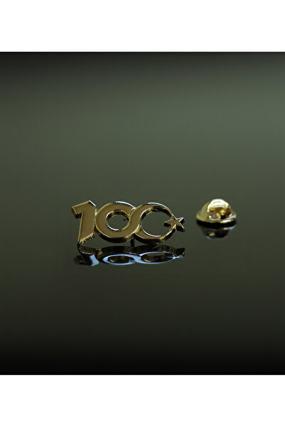 Kuker Madeni Eşya Türkiye 100. Yıl Rozeti