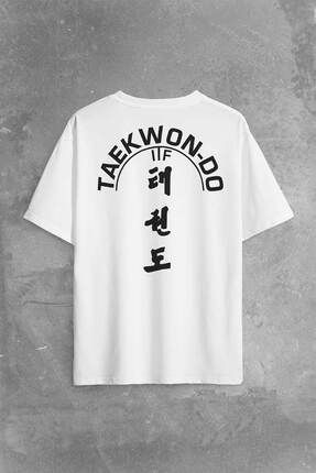 Kendim Sectim Taekwondo Tekvando Taekwon Do Dovu cu S rt On Bask l Oversize Ti ort Unisex T Shirt Fiyat Yorumlar Trendyol