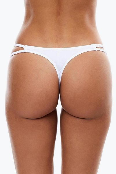 AYYILDIZ 63050 Weiße String-Bikinihose