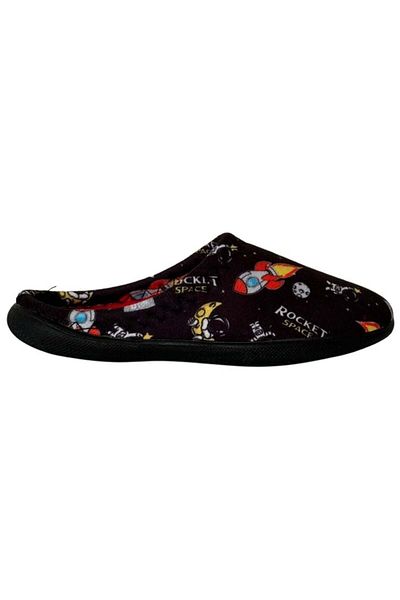 GEZER 15389 Black Children's Indoor Slippers