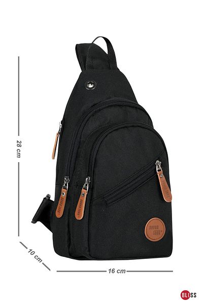 Bliss Unisex Multi-Functional Multi-Pocket Daily Shoulder Bag
