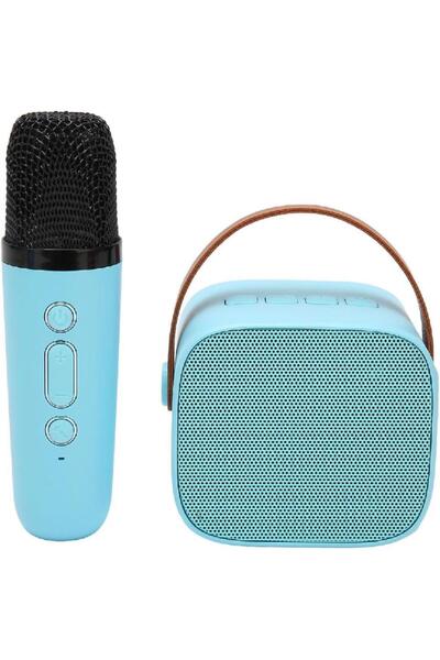Torima Taşınabilir Hoparlör K1pro Kablosuz Çift Dahili Manyetik Hoparlörler Mini Karaoke Makinesi Uzun Pil