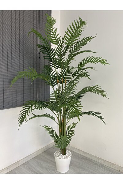 Bahçem Yapay Ağaç Areka Ağacı Palmiye Ağacı Salon Bitkisi 36 Yaprak 175cm