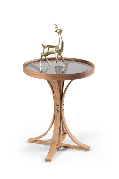 Eymense Hilton Meşe Yan Sehpa