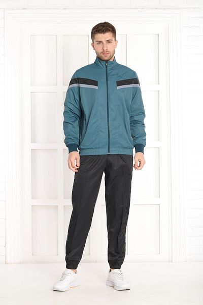 NEED LİFE Men's Petrol Casual Woven Fabric Tracksuit Set