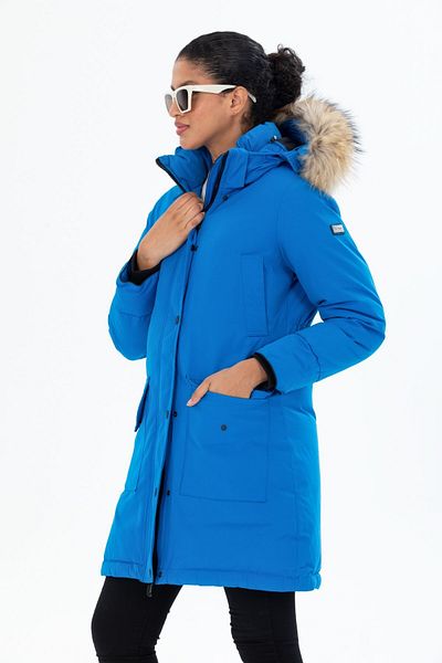 G-FOX Palton puf, lung, detașabil, cu glugă, rezistent la vânt, hidrofug, 8645