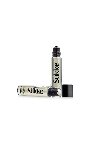 SÜKKE Black Erkek Alkolsüz Parfüm Esansı 5ml. Çelik Bilyeli Kalıcı Roll-on Esans