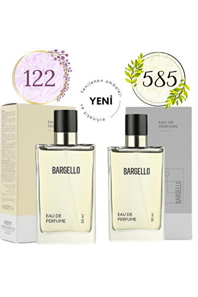 Bargello 122 Oriental Edp 50 Ml Kadın Parfüm + Floral 585 Erkek 50 Ml Parfüm Edp