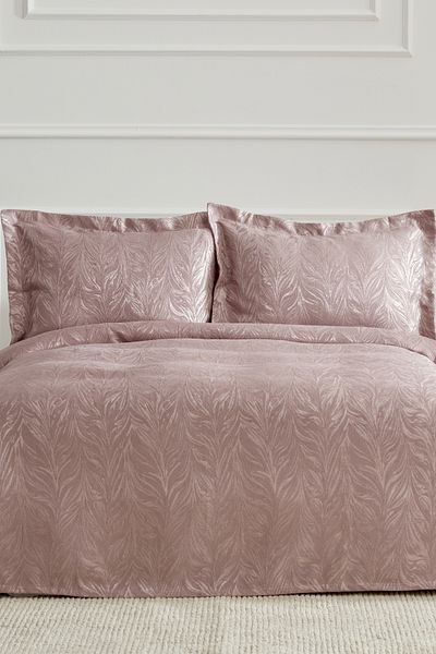 Karaca Home Morus Bedspread Set Rose Color