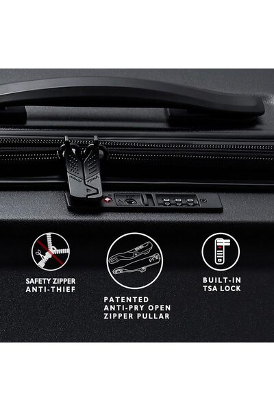 Bagist GM20023 PREMİUM BUSİNESS POLİPROPİLEN 3'LÜ VALİZ SETİ