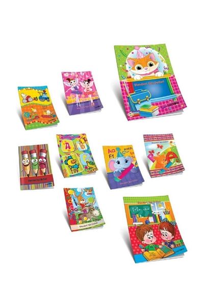 Uninote Colormaxi A4 Standard Beautiful Writing Pad 40 de coli (PACHET DE 12) T.d