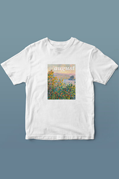 designedfy تي شيرت تايلور سويفت مطبوع عليه أغسطس