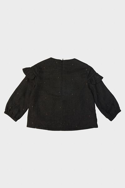 GB Baby Baby Girl Gray Blouse