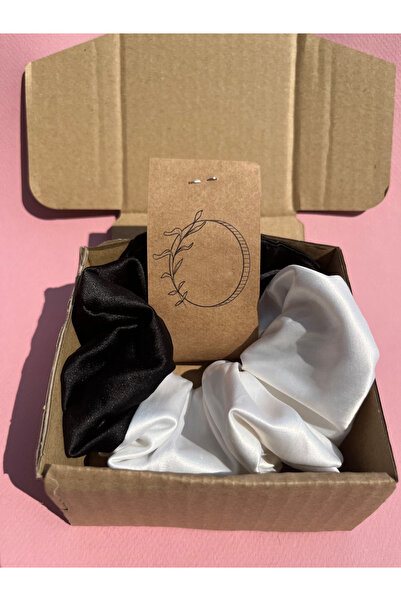 Donna Liberta Satin Buckle, Fluffy Luxury Large Size, Black and White Two Colors Custom Made Bestseller White And Black