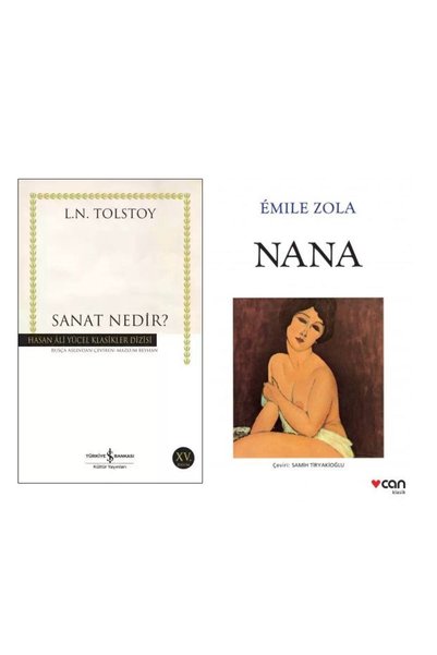 TÜRKİYE İŞ BANKASI KÜLTÜR YAYINLARI What Is Art? - Nana Emile Zola