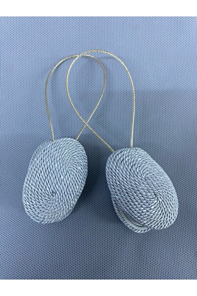 Şahinsoy perde Încuietoare pentru perdea Snur colorat Oval Pachet de 2 Magnet...