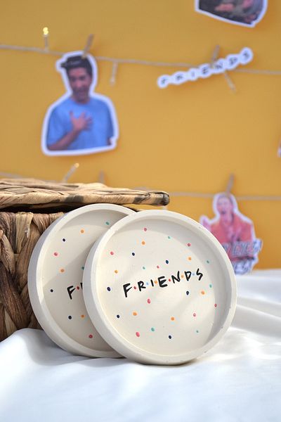 Bİ DOLU DÜKKAN Double Friends Coasters
