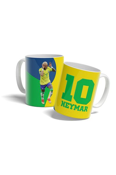 OFFSIDE Neymar Brazil Design Printed Mug