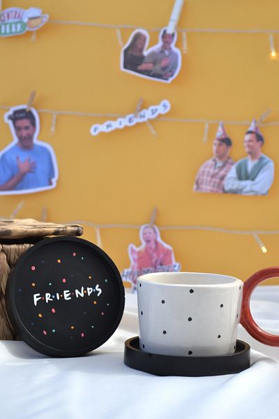 Bİ DOLU DÜKKAN Double Friends Coasters
