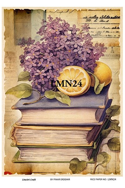 LİNEART Pirinç Dekopaj Kağıdı No:LMN24- 29X42cm
