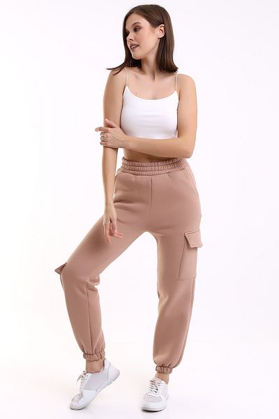 Winmoda34 ΓΥΝΑΙΚΕΙΑ JOGGER ΧΟΝΤΡΗ 3 ΚΛΩΝΑ ΤΣΕΠΗ CARGO ΦΟΡΜΑ