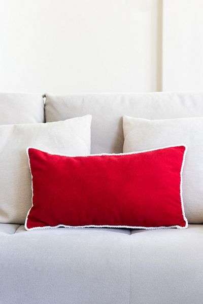 Beige & Stone Christmas Ho Ho Ho Throw Pillow