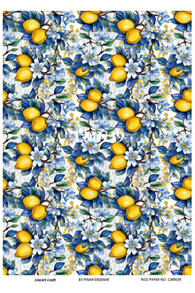 LİNEART ورق ديكوباج نحاسي مقاس 29x42 سم - LMN39