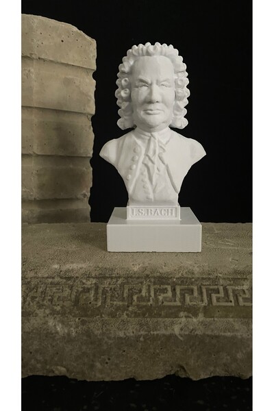 Root Made Johann Sebastian Bach Büstü Dekoratif Obje Biblo