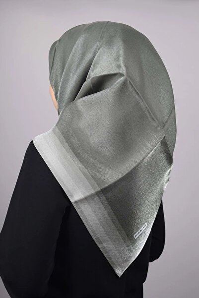 ALLURİNG Solid Color Glitter Banded Evening Scarf-DESEN-15