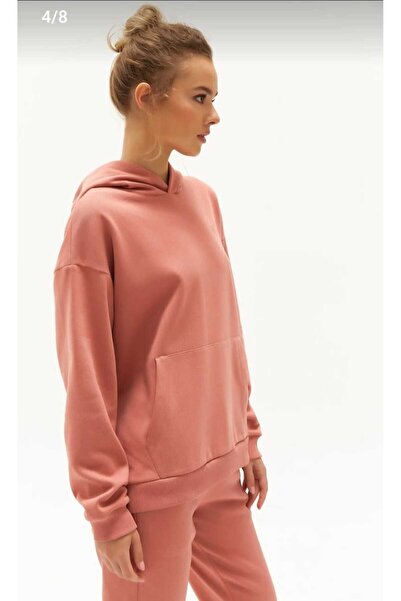 aryam butik Ženska majica sa tri niti Sa kapuljačom Flis paketa Miflon Oversi...