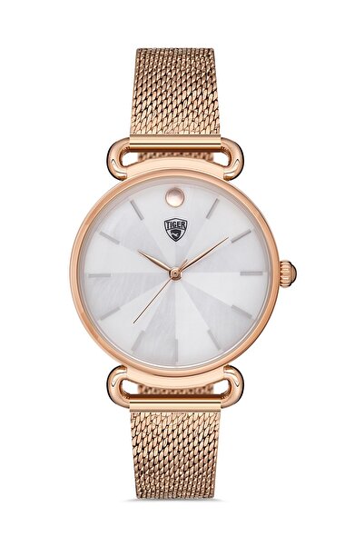 Tiger Çelik Hasır Kordon Kadın Kol Saati